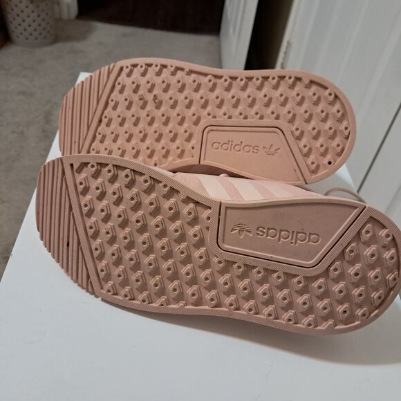 Girl's Pink Adidas Sneakers - Picture 3 of 6